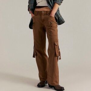 We The Free Cargo Pants Toffee Color